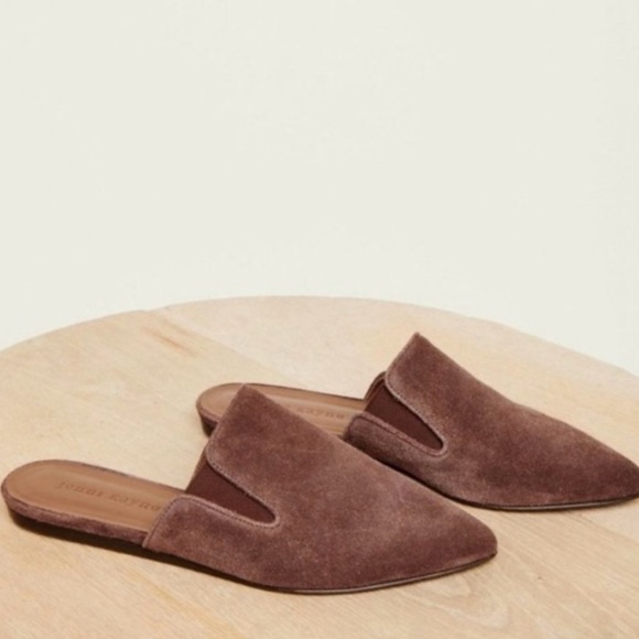 Jenni Kayne Suede Mule ~Espresso Brown 40 EU 10 NIB - Picture 4 of 16